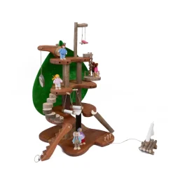 Abenteuer-Baumhaus mit Spielfiguren