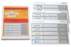 Angeknabberte Wörter - 111 Kopiervorlagen (DOWNLOAD)