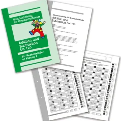 30 Arbeitsblätter - Addition und Subtraktion bis 100 (DOWNLOAD)