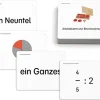 Arbeitskartei Bruchrechnen Teil 1
