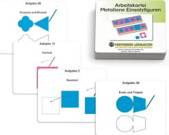 Arbeitskartei Metallene Einsatzfiguren