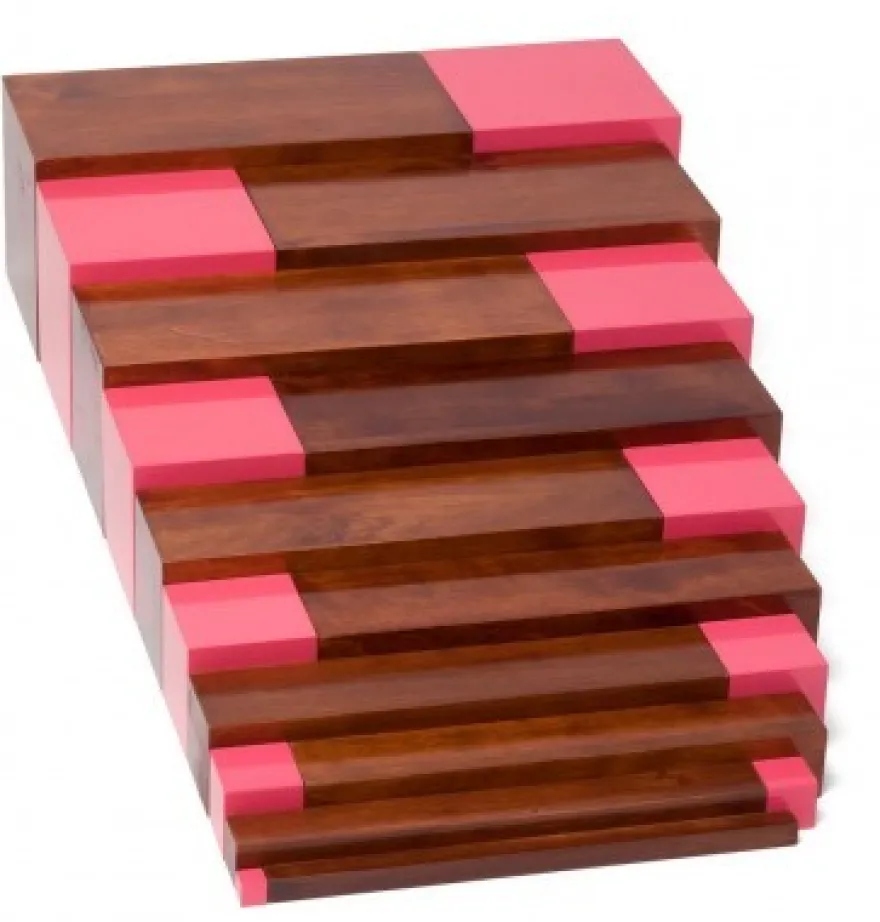 Arbeitskartei - Rosa Turm, Braune Treppe und Rote Stangen