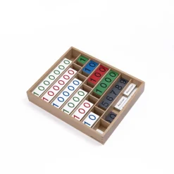 Bankspiel aus Holz - Multiplikation lernen und Malaufgaben üben