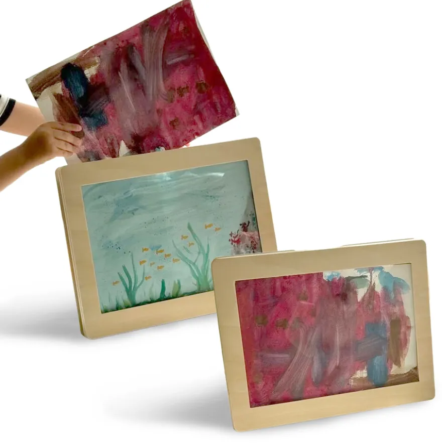 Bilderrahmen für Kinderkunstwerke