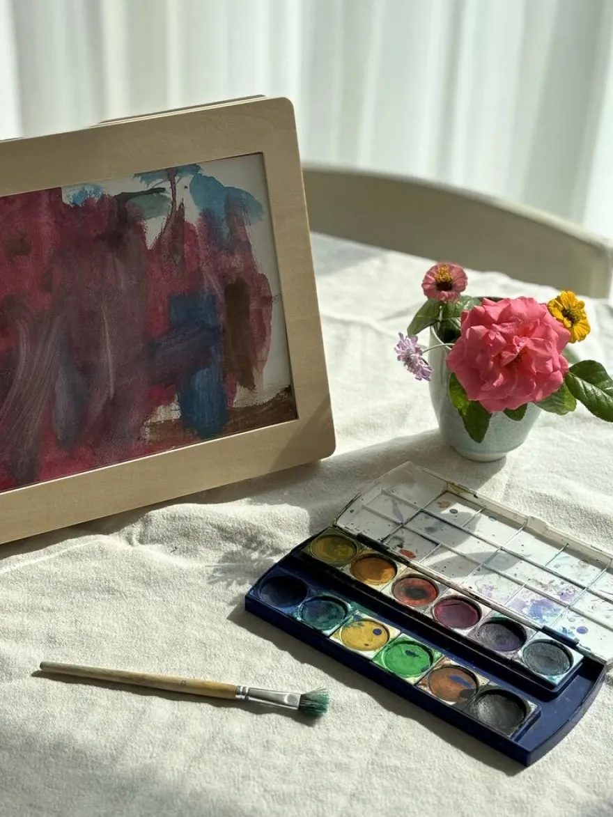 Bilderrahmen für Kinderkunstwerke