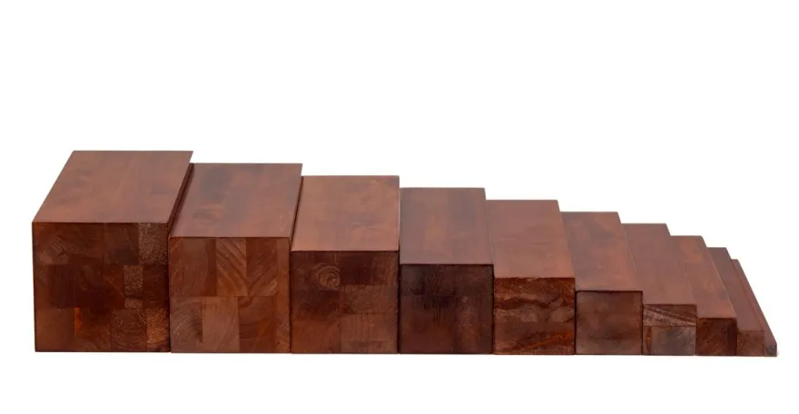 Braune Treppe