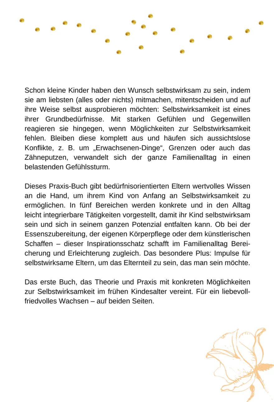 Buch: Selbstwirksam in der frühen Kindheit