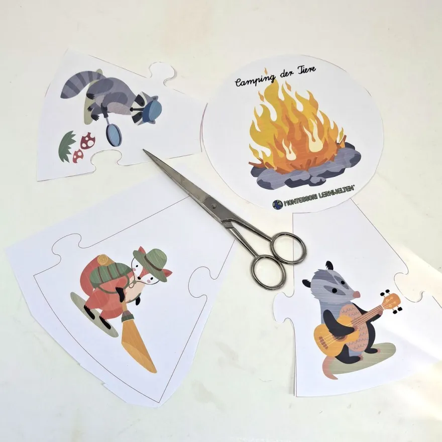 Camping der Tiere - eine interaktive Spielgeschichte (DOWNLOAD)