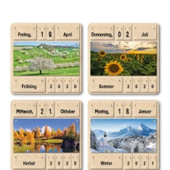 Dauerkalender Vier Jahreszeiten