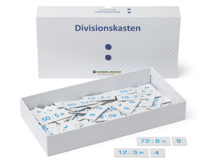 Divisionskasten mit Kontrolltafel