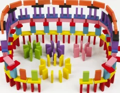 Dominosteine aus Holz - Großes Set