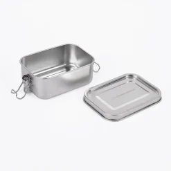 Edelstahldose (auslaufsicher) - ideal als Lunchbox Brotdose Vesperdose Brotbox