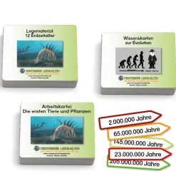 Erdzeitalterkette mit Legematerial