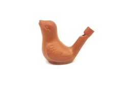 10er Set Vogelwasserpfeifen aus Ton