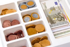 Euro-Rechengeld - 290-teiliges Set mit Spielgeld