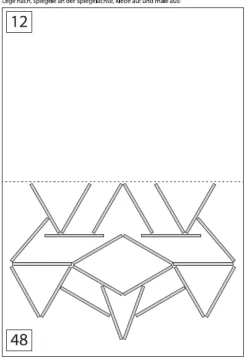Experimentelle Geometrie mit Streichhölzern 1