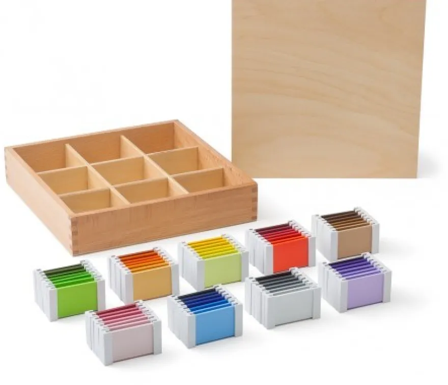 Farbtäfelchen Kasten 3