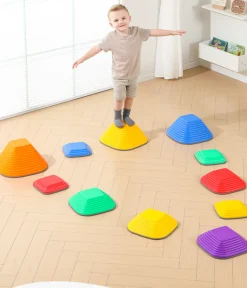 11 Flusssteine - Balanciersteine für Kinder