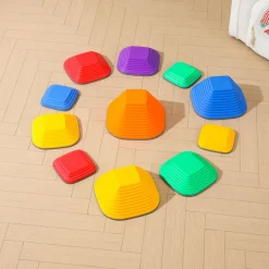 11 Flusssteine - Balanciersteine für Kinder