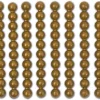 10 Goldene Perlenstäbchen ohne Draht