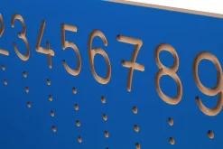 Große Nachspurtafel - Buchstaben und Zahlen nachspuren lernen