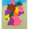 Große Puzzlekarte Deutschland