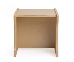 Großer Wendehocker aus Holz - abwischbare Premiumqualität