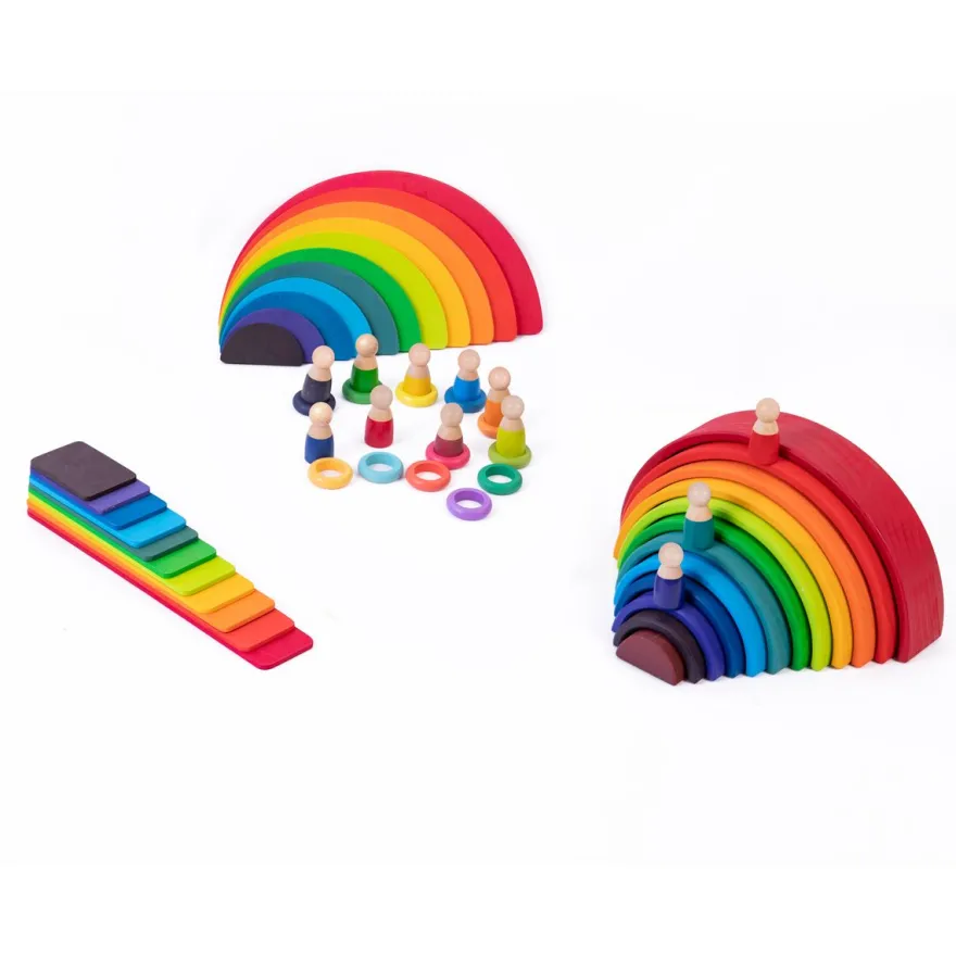 Großes Regenbogen Set