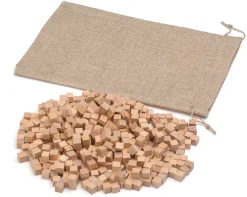 500 Holzwürfel 1x1x1 cm