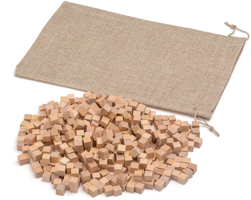 500 Holzwürfel 1x1x1 cm