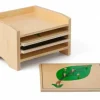 Kasten mit Botanischen Puzzles