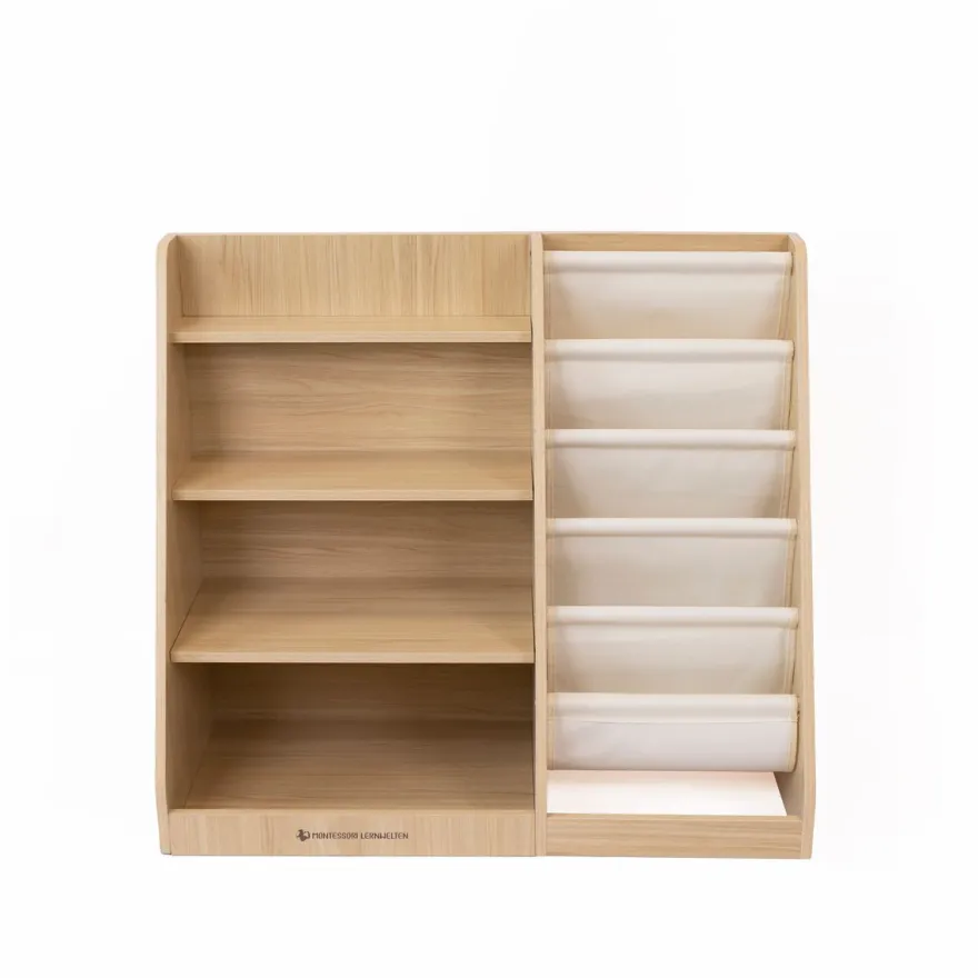 Kinderregal mit offenen Fächern