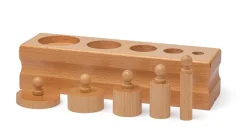 Kleine Einsatz-Zylinderblöcke