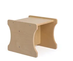 Kleiner Wendehocker aus Holz - abwischbare Premiumqualität