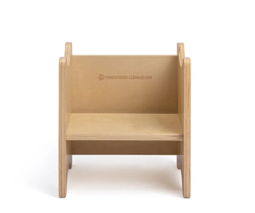 Kleiner Wendehocker aus Holz - abwischbare Premiumqualität