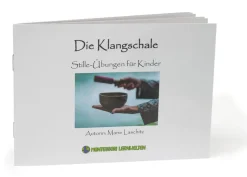 Kleine Tibenatische Klangschale mit Buch als Download