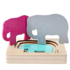 Lagenpuzzle Der Elefant