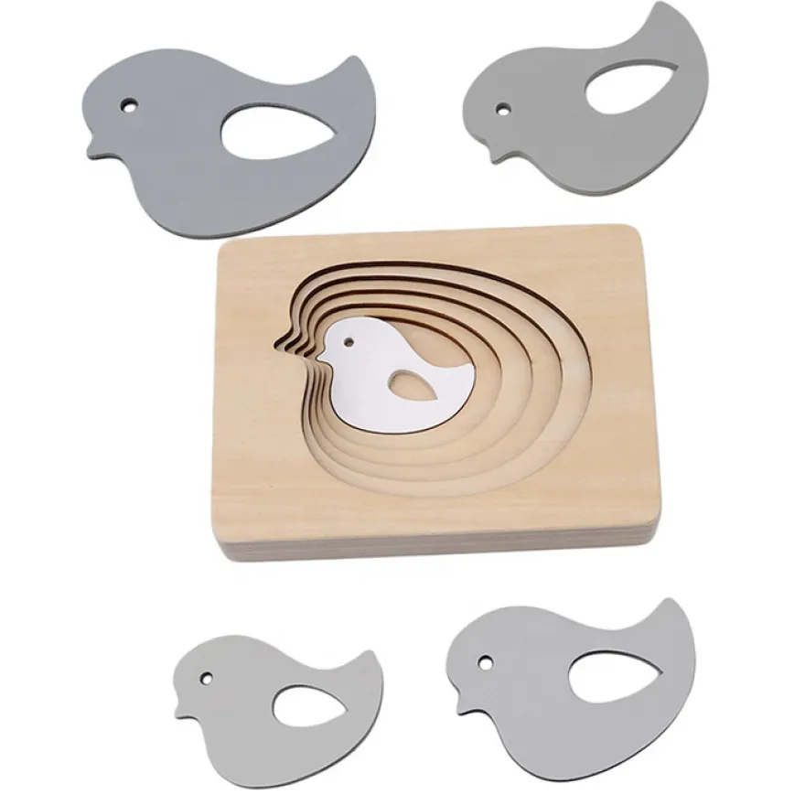 Lagenpuzzle Der Vogel