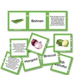 Legematerial Obst und Gemüse