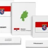 Legematerial und Karteikarten - Bundesländer, Fahnen und Hauptstädte von Deutschland (DOWNLOAD)