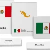 Legematerial und Karteikarten - Länder, Fahnen und Hauptstädte von Nordamerika (DOWNLOAD)