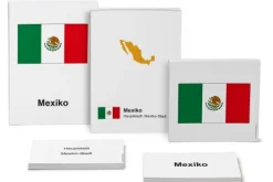 Legematerial und Karteikarten - Länder, Fahnen und Hauptstädte von Nordamerika (DOWNLOAD)