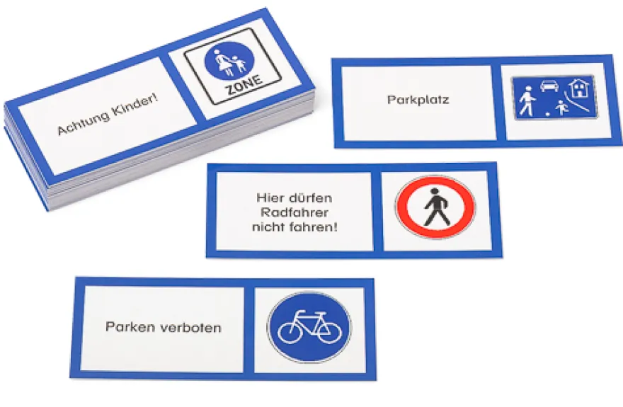 Lerndomino zur Verkehrserziehung (DOWNLOAD)