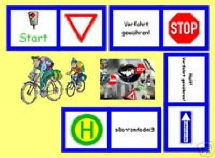 Lerndomino zur Verkehrserziehung (DOWNLOAD)