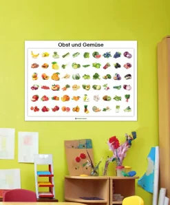 Lernposter Obst und Gemüse (DOWNLOAD)