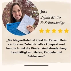 Magische magnetische Zeichentafel mit 21 Kopiervorlagen