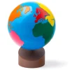 Montessori Globus - Erdteile / Kontinente