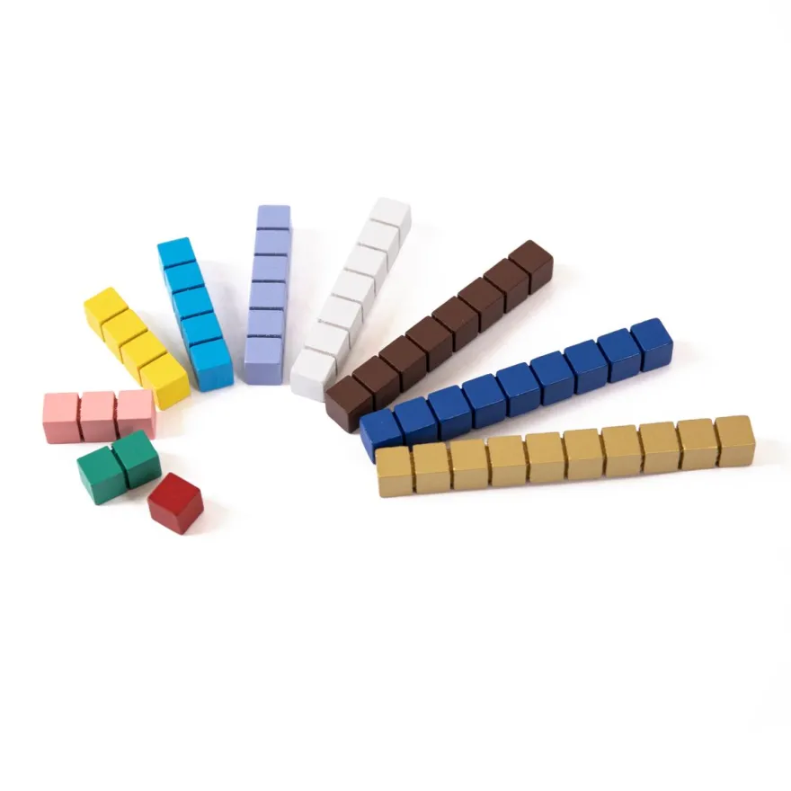 Montessori Rechenstäbchen