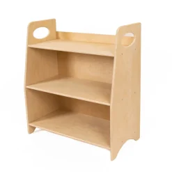 Montessori-Regal aus Holz - abwischbare Premiumqualität