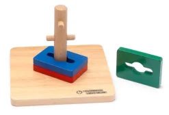 Motorikturm mit rechteckigen Passformen